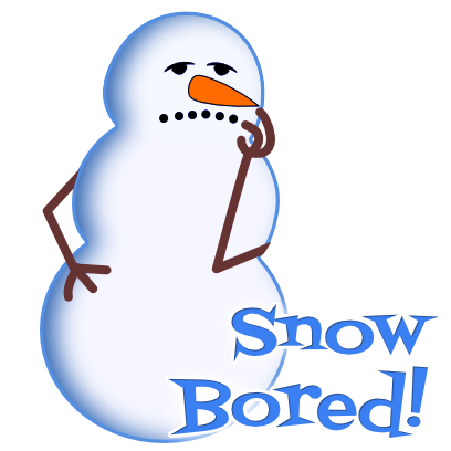 Snow Much Pun sticker