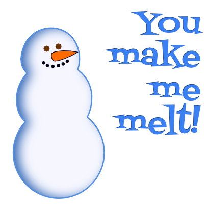 Snow Much Pun sticker
